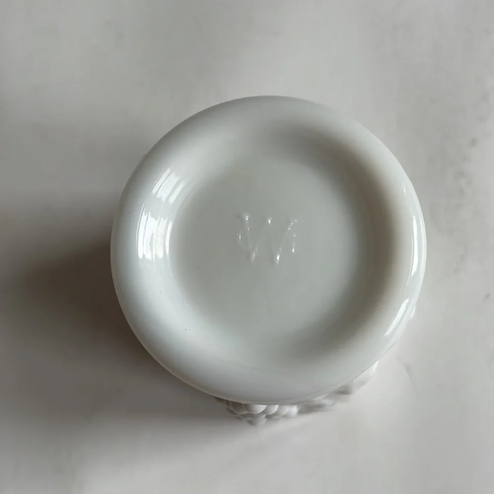 Westmoreland milk glass toothpick holder